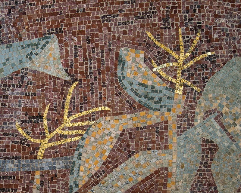 Old Watrous mosaic looks as good as new — meaning more like it did in 1963