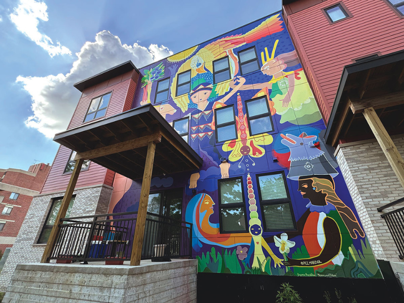 Memory and Future mural. May 2025. Credit: Bayview Foundation.