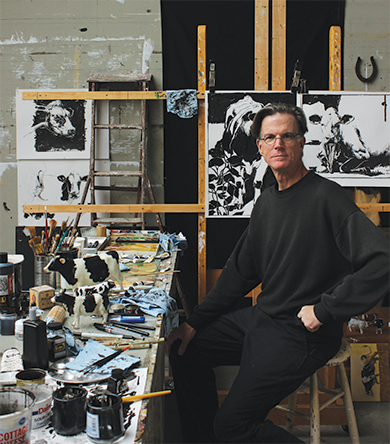 Craig Blietz in his Sister Bay studio. Photo courtesy of the artist.