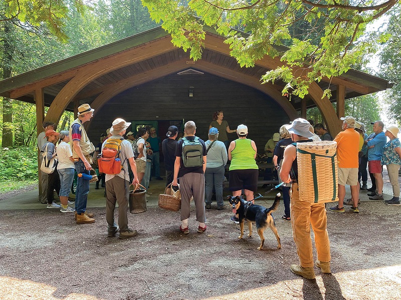 Like many mycological groups, the Door Peninsula Mushroom Club holds forays and events throughout the year.