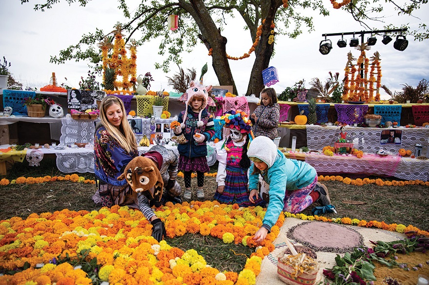 Mexican Folk Art Collective’s Día de Muertos celebration. Photo by Mexican Folk Art Collective
