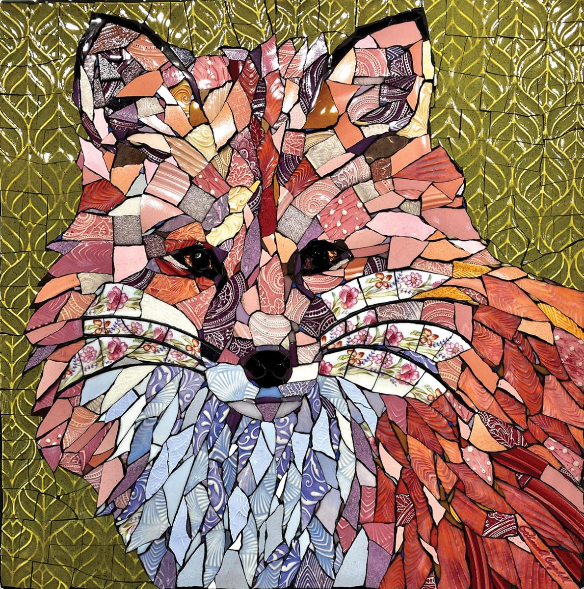 Fergus, mosaic. Rebecca Campbell