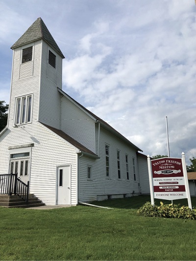 Church with steeple tower