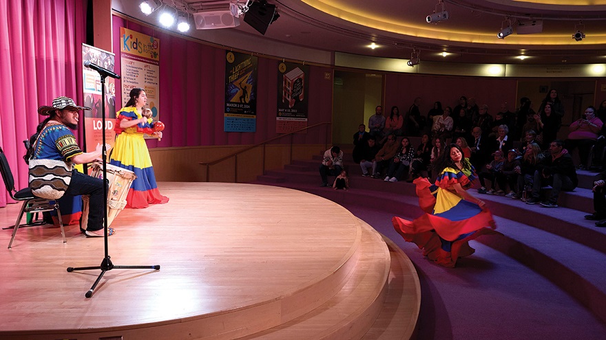 CumbiaCachaca performing at the Hispanic Hertiage Month Celebration at Overture Center for the Arts. Photo by Martin Jenich