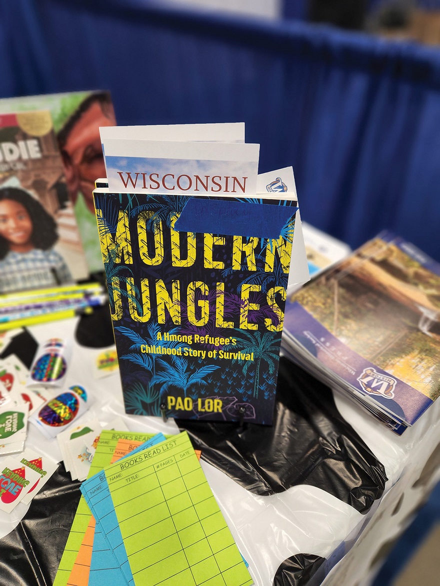 WHS Press book Modern Jungles by Pao Lor featured by Wisconsin Center for the Book at the National Book Festival 2022.