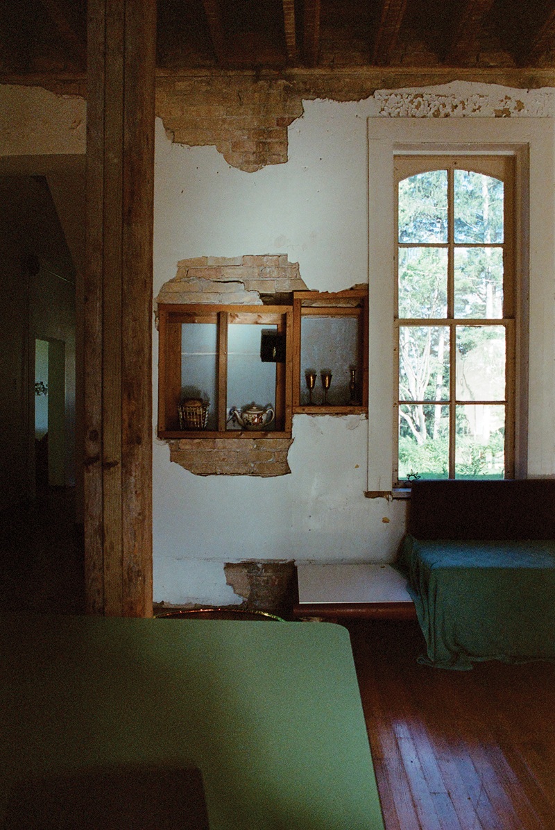 Rooms inside Poor Farm Experiment