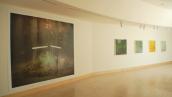 Gregory Klassen (left) at James Watrous Gallery