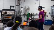 Helen Lee Glassblowing Demo