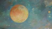 detail of a painting by Holly Cohn