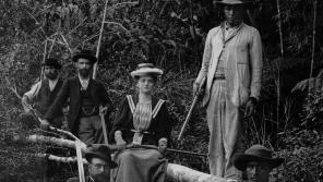 Harriet Bell Merrill trekked in South America in 1902 to conduct research for the University of Wisconsin and collect samples for the Milwaukee Public Museum. Courtesy of Lynn Casper